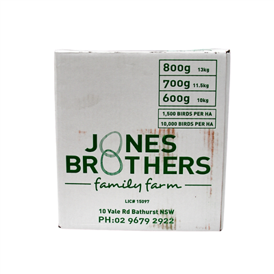 EGGS FREERANGE 850G TRAY JONES BROTHERS