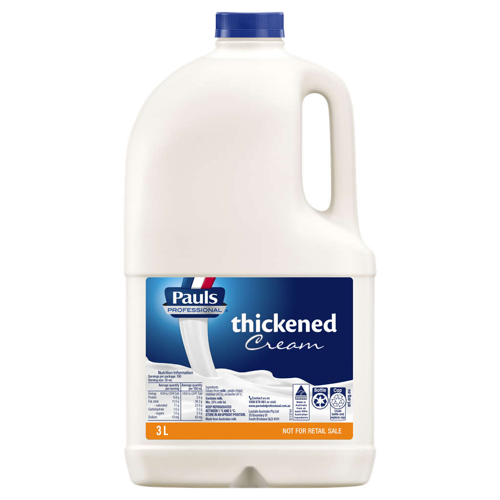 THICKENED CREAM 3LTR 