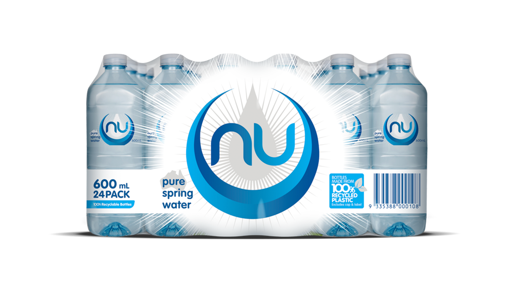 WATER SPRING 24X600ML NU PURE