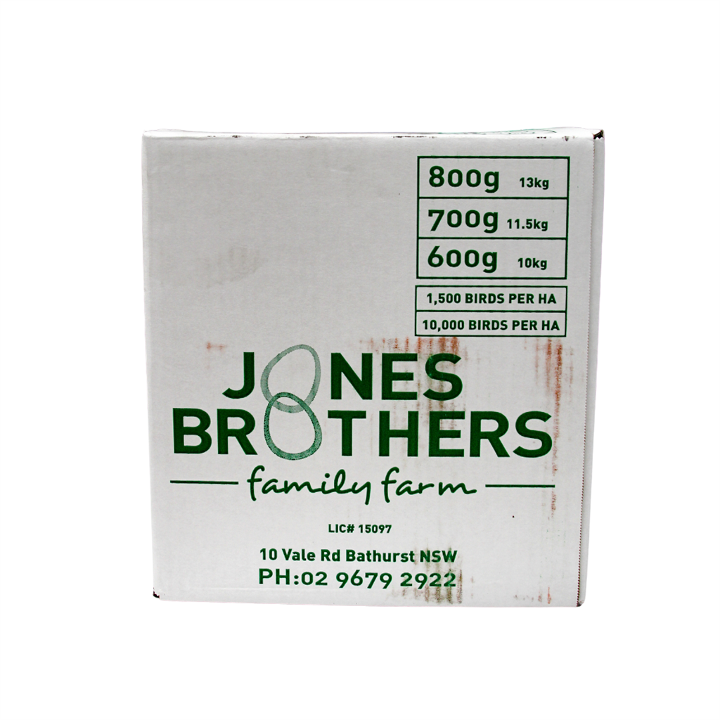 EGGS FREERANGE 850G TRAY JONES BROTHERS