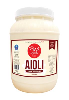 AIOLI REAL 3.8KG FINA FOODS