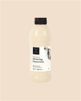 MAYONNAISE WHOLE EGG 1LT B&W