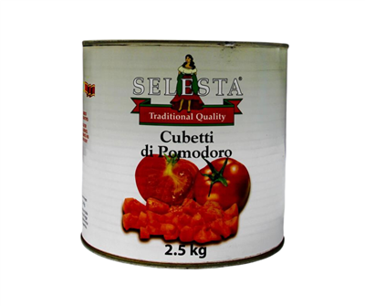 TOMATO DICED 2.5KG A10 (6X2.5)