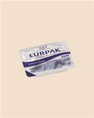 BUTTER PORTIONS 100 X 8G LURPAK