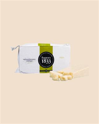 TASTY CHEESE BLOCK BARBER VINTAGE PER KG