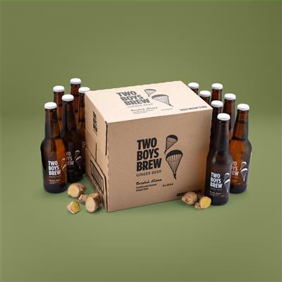 GINGER BEER 12X330ML TWO BOYS