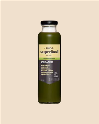 SUPERFOOD JUICE CLEANSE 12 X 325ML SIMPLE