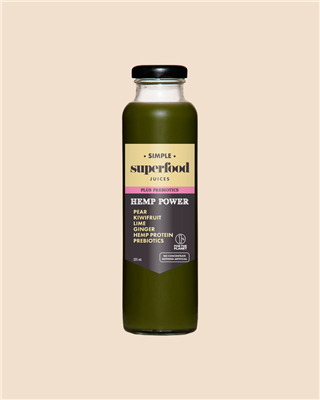 SUPERFOOD JUICE HEMP POWER 12 X 325ML SIMPLE