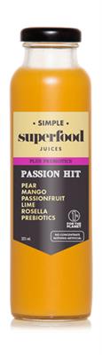 SUPERFOOD JUICE PASSION HIT 12 X 325ML SIMPLE