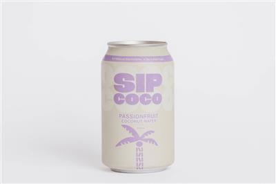 COCONUT WATER PASSIONFRUIT 12 X 330ML SIP COCO