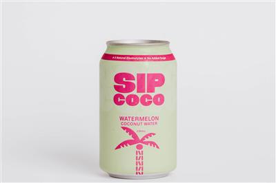 COCONUT WATER WATERMELON 12 X 330ML SIP COCO