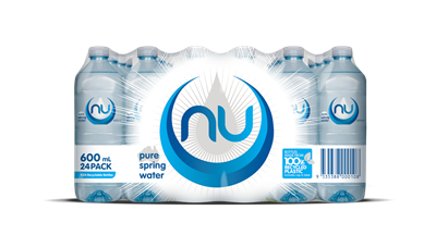 WATER SPRING 24X600ML NU PURE