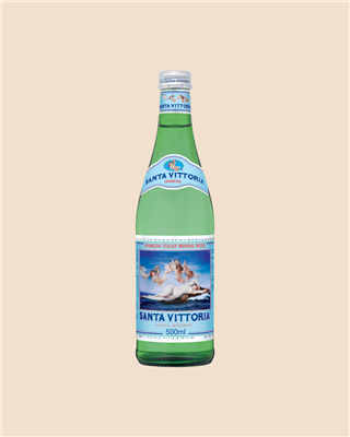 WATER SPARKLING 24 X 500ML GREEN BOTTLE SAN VITTORIA