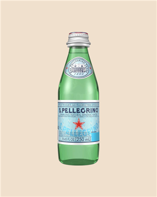 WATER SPARKLING 24 X 250ML SAN PELLEGRINO GLASS