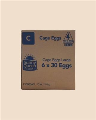 EGGS CAGED 600G TRAY