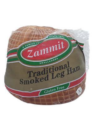 HAM TRADITIONAL DOUBLE SMOKED PER KG ZAMMIT