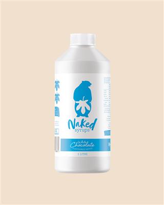 TOPPING WHITE CHOCOLATE 1LT NAKED